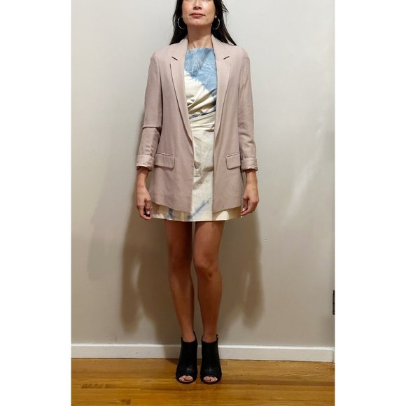 AllSaints dusty pink ALEIDA BLAZER, excell't cond! - Picture 4 of 10